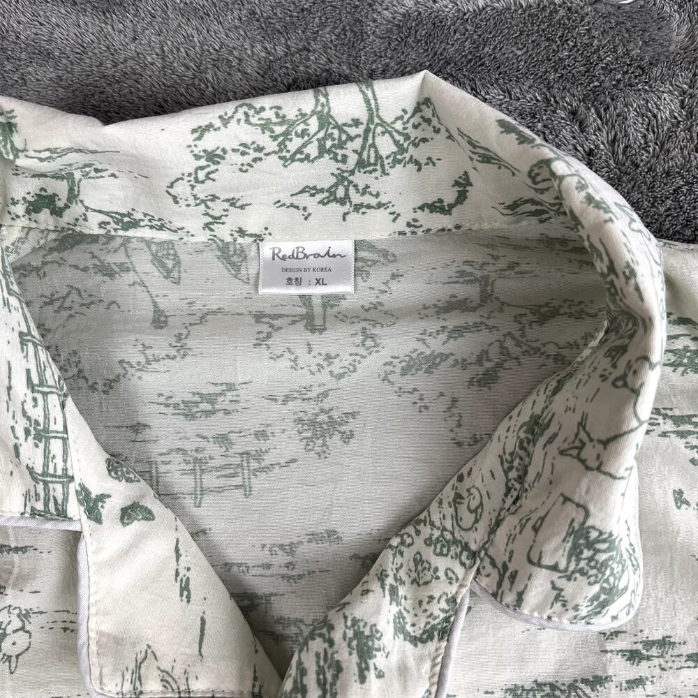 Redbrain Pajama Lounge Set Womens XL Toile Modal Blend Luxe - Picture 5 of 16